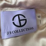 JS Collections  Womens Embroidered Lace Gown Wine Rose Size 6 NWT Photo 8