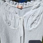 Boutique  Who I Am White Feminine Bodysuit - Sz 8 Photo 1