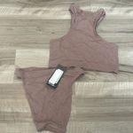 Nasty Gal NWT  seamless ribbed racerback set Photo 1