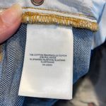 Lands' End Womens Whiskering Mid Rise Straight Jeans Blue Size 6 Petite NWT Photo 6