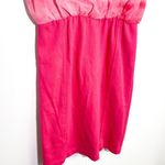 Alice + Olivia Tie Dye Pink Stretch Sleeveless Tank Dress Photo 2