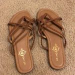 Marshalls Like New Braided Flip Flops  Photo 0