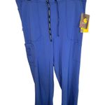 Carhartt NWT Royal Blue Cross Flex Cargo Drawstring Scrub Pants Photo 0