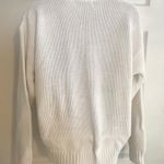 Maggie Lawrence Cable Knit Cardigan Size Small White Photo 1
