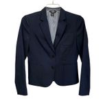 Brooks Brothers Blazer Navy Linen Preppy Old Money Academia Classic 8P Photo 0