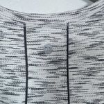 Lululemon Women 8 Tiger Space Dye Black White Long Distance Short Sleeve Shirt Photo 7