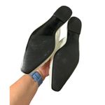 ZARA  quilted flats‎ white mules slides summer 9/40 Photo 3