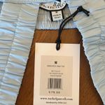 Rachel Parcell  Blue Smocked Bustier Tank Top Photo 2