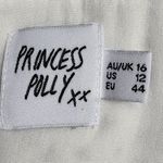 Princess Polly  White and Black‎ Polka Dot Dress Size 12 EUC Photo 3