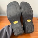 Born Leather Slip On Mule Clog Square Toe Brown Heel Casual Comfort Y2K Size 8 Tan Photo 6