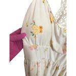 No Boundaries  Dress Juniors L Floral Spaghetti Straps Racerback Lace Cottagecore Photo 4