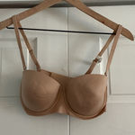 Aerie  Tan Underwire strapless Bra NWT size 32DD Photo 0