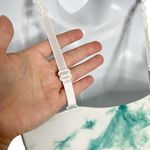 AFRM Amina Teal Tie Dye Spaghetti Strap Slip Dress Size XS Photo 14