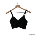 Alo Yoga  Black delight bralette bra size medium Photo 2