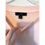 J.Crew Original Cotton Terry Puff-sleeve Sweatshirt Dress Pink Size XS NEW Photo 5