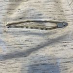 Banana Republic  EUC Cream Grey Heather Zipper Pocket Mini Dress Tunic Sz 0P Photo 3