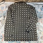 Anne Klein Stretchy Sweater Blazer Size Open Front Brown Black Size XL NWT Photo 6