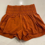 Free People Movement The Way Home Shorts in Orange Size Medium Photo 0