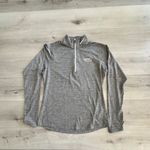 Nike Dri-Fit 1/2 Zip Pullover Marshall University Heather Grey L EUC Photo 3