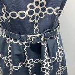 Boden Ava Daisy Chain Dress Women's 6R With belt Summer classic preppy wedding‎ Blue Size 6 Photo 1
