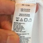 ABS Allen Schwartz Elegant White Blousey Top Photo 6