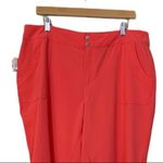 Dress Barn NEW DB Sunday Athleisure Casual Tie Ankle Pants Coral Pink Size 14W Photo 6