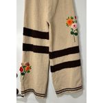 POL  Floral Embroidered Stretchy Waist Color Block Wide Leg Pants Size Large NWOT Photo 11