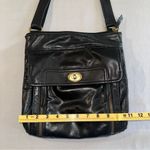 Fossil • Black Lamb Leather Stanton Crossbody Multi-Pocket Adjustable Versatile Photo 14