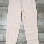 Madewell  Light Pink/Blue Denim Mom Jeans Photo 0