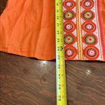 Boden woman's white embroidered 3/4
Sleeve orange Size undefined Photo 7