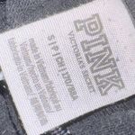 PINK - Victoria's Secret  Black white crop cropped Hoodie hooded sweatshirt Photo 1