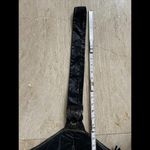 Vintage Litani Sac Black & Gold Snake Print Soft Leather Handbag Hobo‎ Photo 5