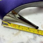 J. Renee Luxe decorated purple floral satin heels‎ size 7.5 Photo 11
