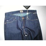 New Womens NWT $295 Designer GoldSign Jeans Dark Misfit 25 Slim USA Tall 35 Blue Photo 2
