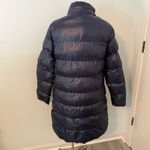 Marc New York  Andrew Marc Long Navy Puffer Jacket Size Large Photo 3