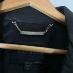 EXPRESS Vintage Leather Jacket Size Large Photo 9