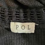 POL  Distressed and Oversized Black Knit Top Size Small NWOT Photo 4