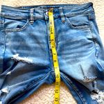 American Eagle  Outfitters Super Stretch X hi-rise distressed jeggings sz 4 Short Photo 6