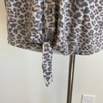 C&C California 4/$20 C & C California medium leopard print button down‎ blouse Photo 2