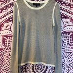 Rag and Bone Textured Mesh Net Long Sleeve Tee Shirt Top Medium Photo 1