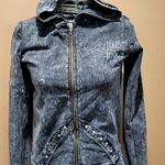 Vintage Just IV Me Gray Studded and Embroidered Dancers Hoodie Black Size M Photo 0