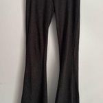 We Wore What  dark gray flare leggings  Photo 0