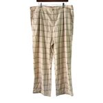 Allegra K  Plaid Pants High‎ Waist Stretch Career Casual Trousers XXL Photo 5