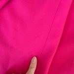 Alice + Olivia  Long Length Blazer Size L Hot Pink Photo 5