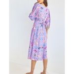 Plenty by Tracy Reese Puff Sleeve Tie‎ Waist Dress Size XS Pink Photo 3