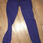 Lululemon Lulu Leggings Blue Purple Mesh Photo 0