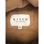 RISEN Los Angeles XL Beige Hoodie Sweatshirt Brown Photo 1