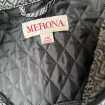 Merona Black and Gray Women's Blazer Photo 3