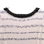 Ming Wang  Fit And Flare Dress Cream Black 1X Photo 3