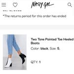 Nasty Gal Booties Photo 3